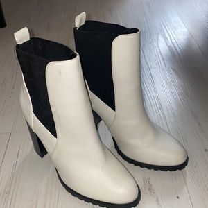 White booties